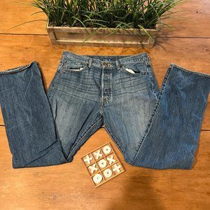 Stone washed Levi 505 jeans